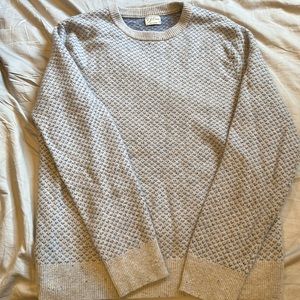 JCREW WOOL SWEATER - *WORN ONCE, BRAND NEW* - XL SHRUNK TO FIT LIKE M